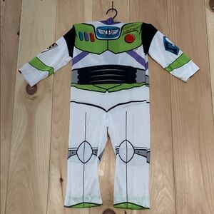 Buzz Light Year Kids Space Ranger Costume - Green, White, Black